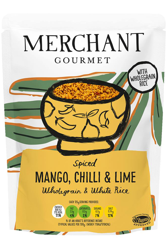 Mango, Chilli & Lime Rice 250g (Merchant Gourmet)