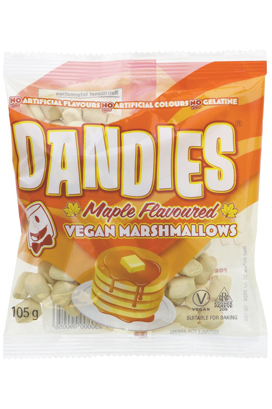 Vegan Maple Marshmallows 105g (Dandies)