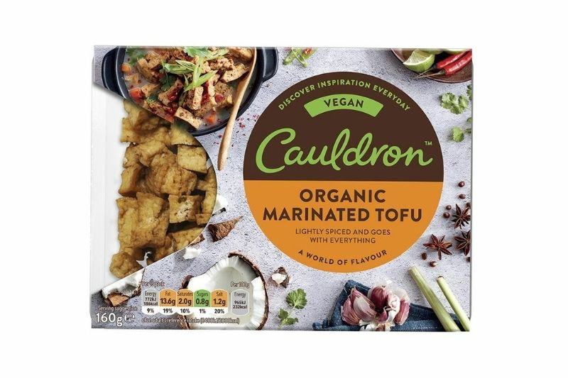 Marinated Tofu Pieces 160g (Cauldron Foods)