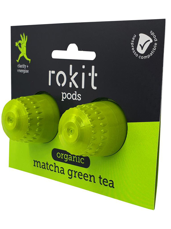 Matcha Green Tea Nespresso Compatible Pods - 2 Pods (Rokit Pods)