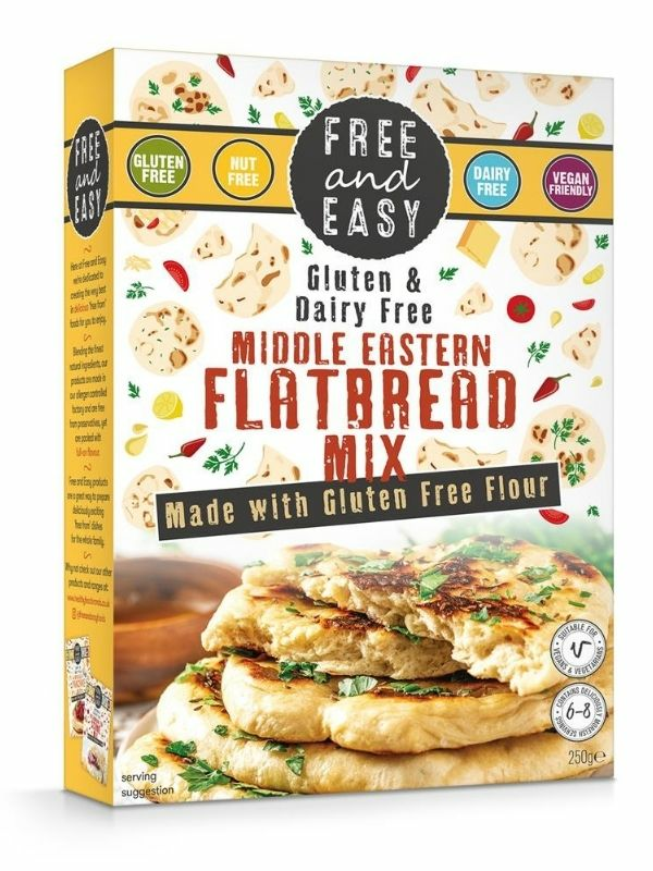 Middle Eastern Flatbread Mix 250g (Free & Easy)