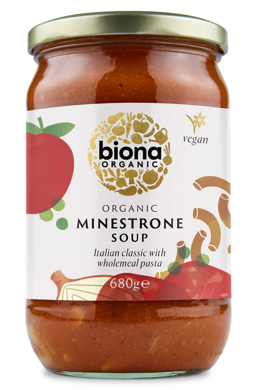 Organic Minestrone Soup 680g (Biona)