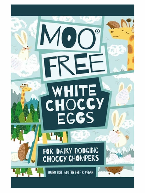 Dairy Free White Chocolate Mini Eggs 80g (Moo Free)