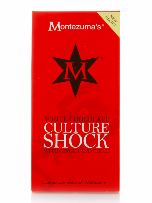 White Chocolate with Ginger and Chilli 100g (Montezuma's)