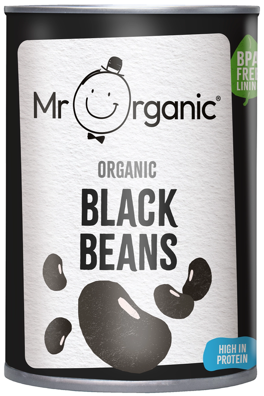 Organic Black Beans 400g (Mr Organic)