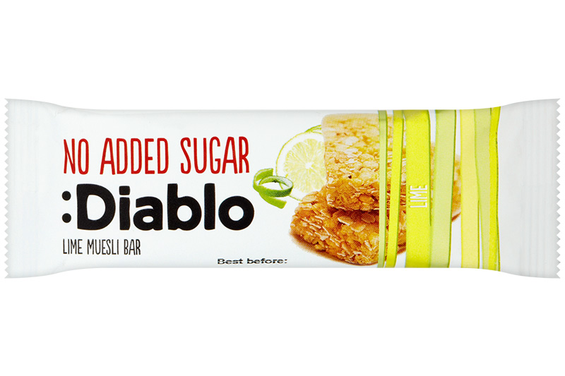 Lime Muesli Bar 30g (Diablo)