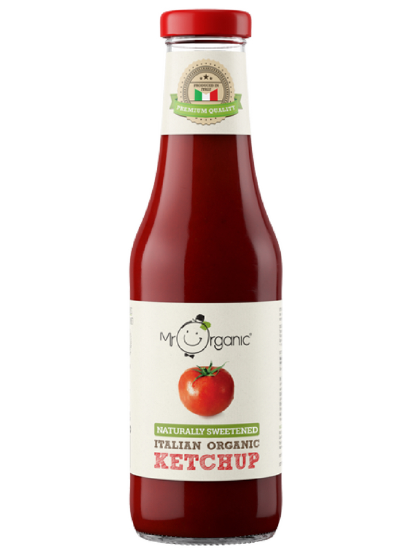 Naturally Sweetened Italian Ketchup 480g, Organic (Mr Organic)