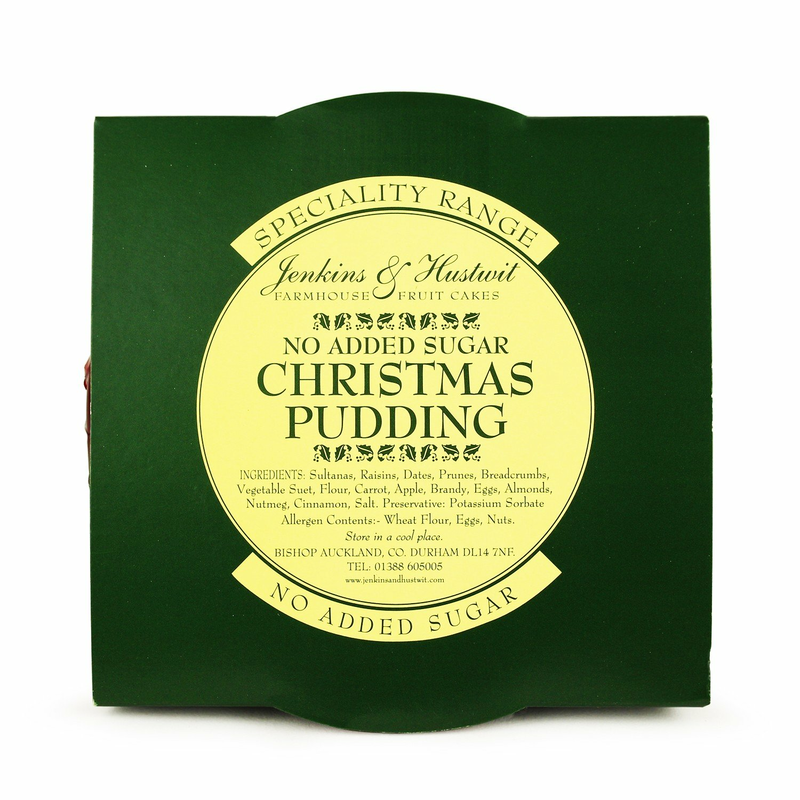 Christmas Pudding With No Added Sugar 392g (Jenkins & Hustwit)