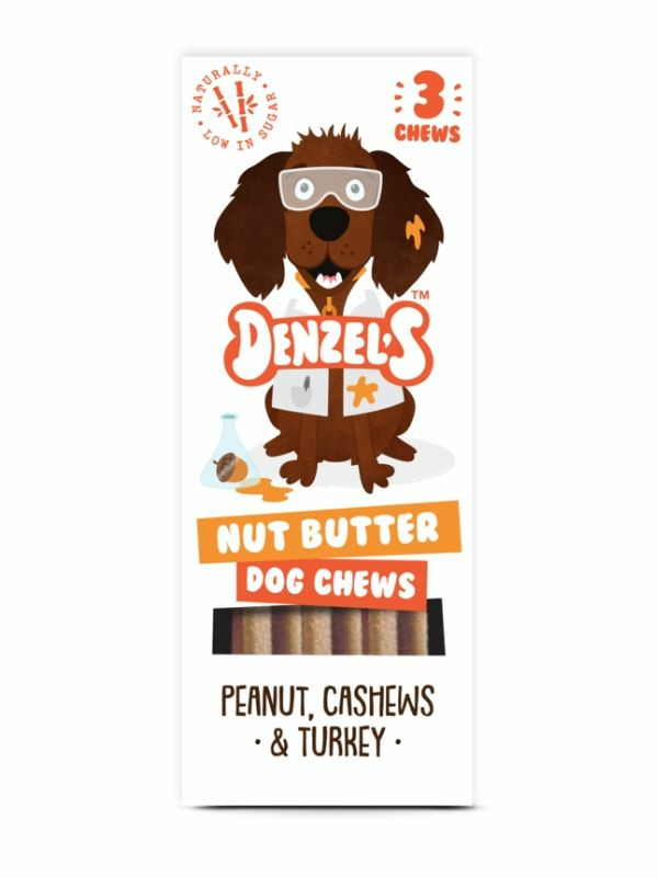 Nut Butter Dog Chews 55g (Denzels)