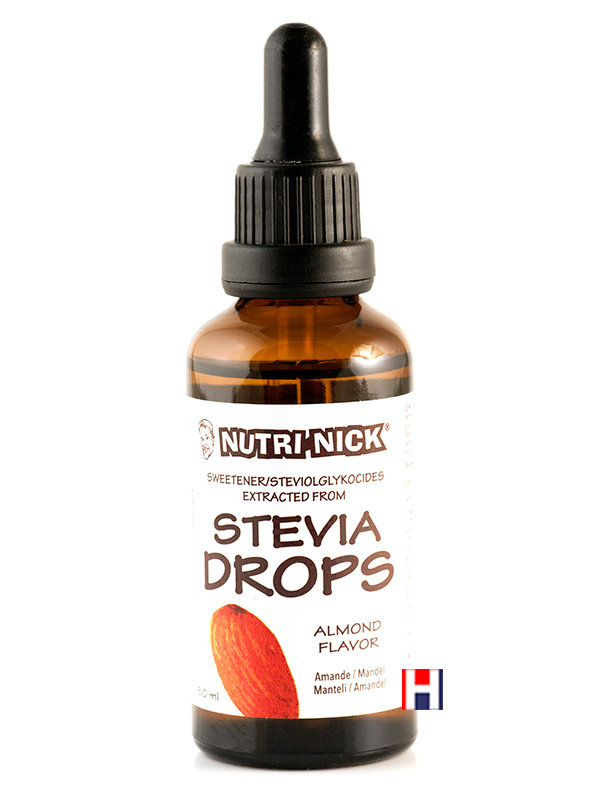 Almond Stevia Drops 50ml (Nutri Nick)