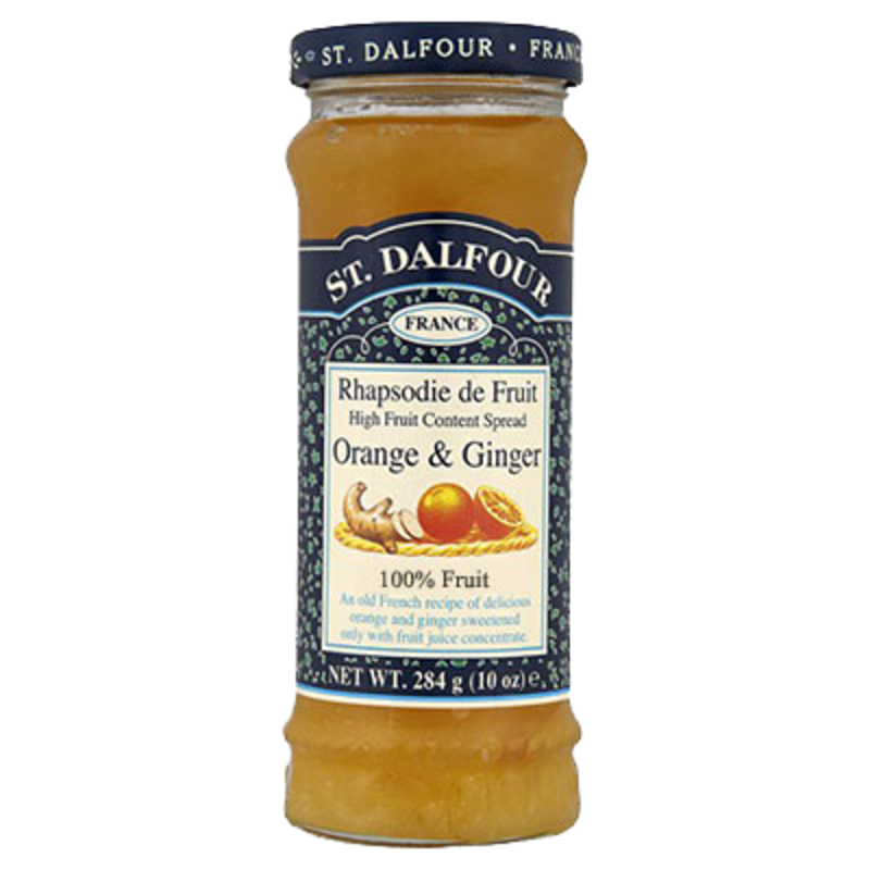 Orange & Ginger Fruit Spread 284g (St Dalfour)