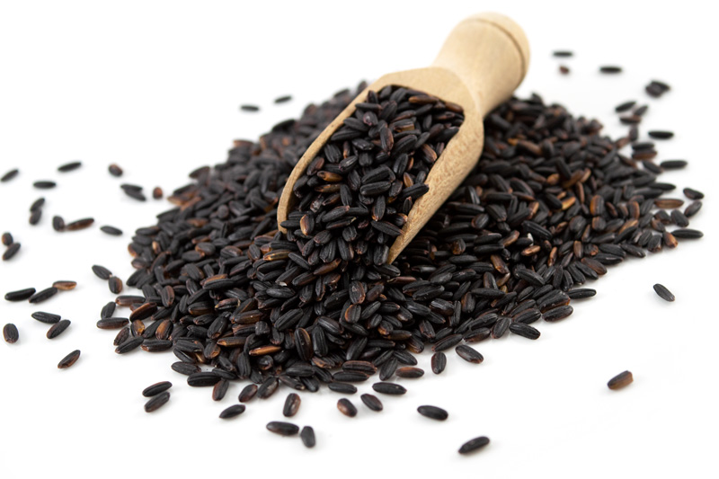 Organic Black Rice 1kg (Sussex Wholefoods)