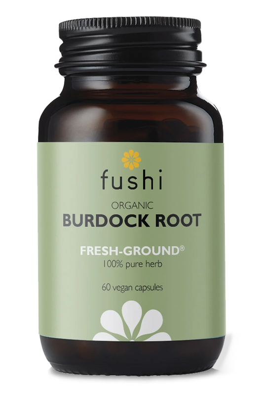 Organic Burdock Root 60 Capsules (Fushi Wellbeing)