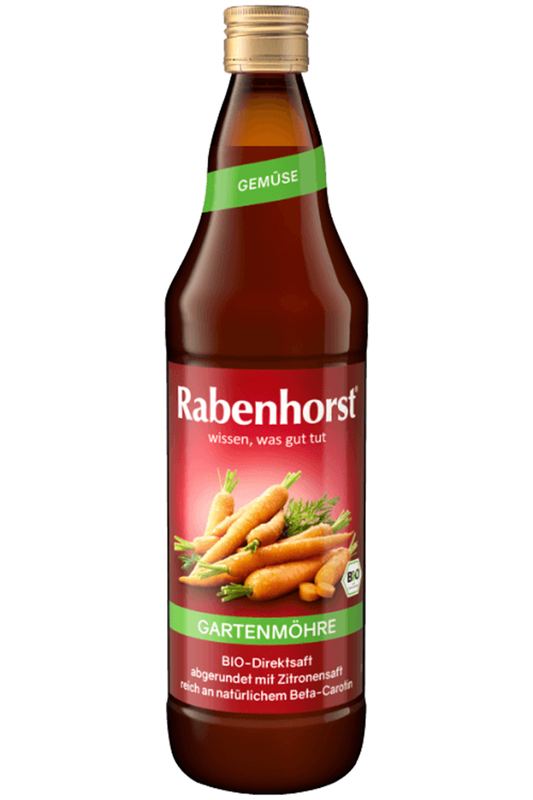 Organic Carrot Juice 750ml (Rabenhorst)