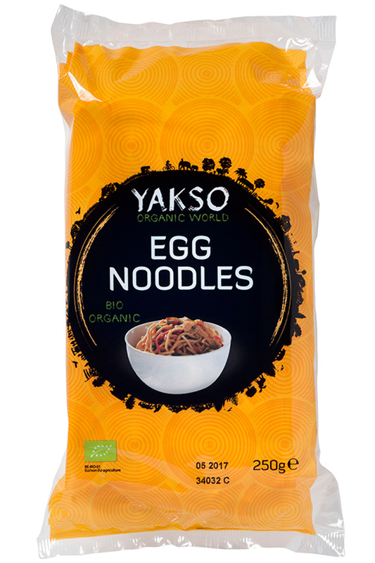 Organic Egg Noodles 250g (Yakso)