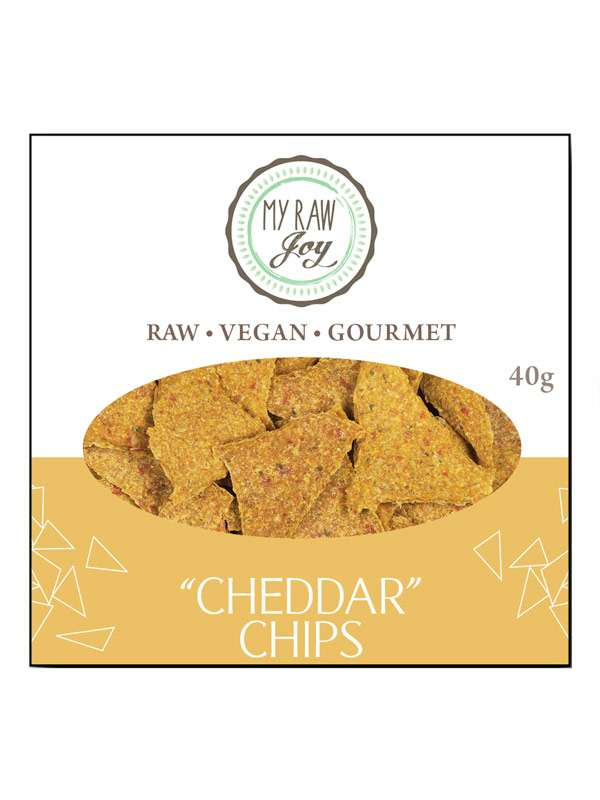 Vegan Cheddar Chips, Organic 40g (My Raw Joy)