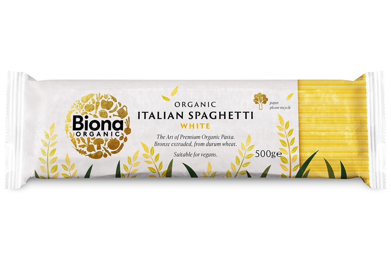 Organic White Wheat Spaghetti 500g (Biona)