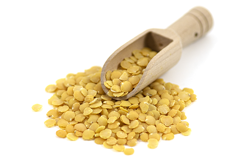 Organic Yellow Split Lentils 500g (Sussex Wholefoods)