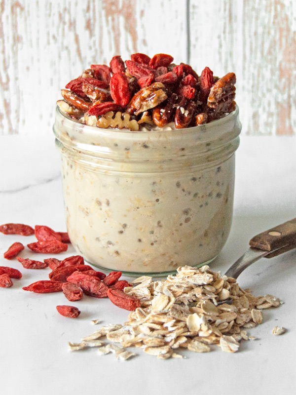 Pecan & Chia Overnight Oats