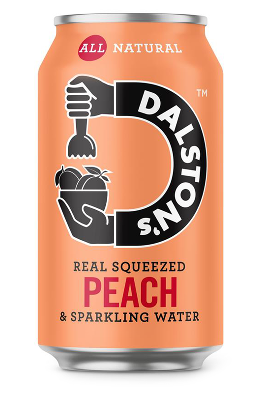 Peach Soda 330ml (Dalston's)