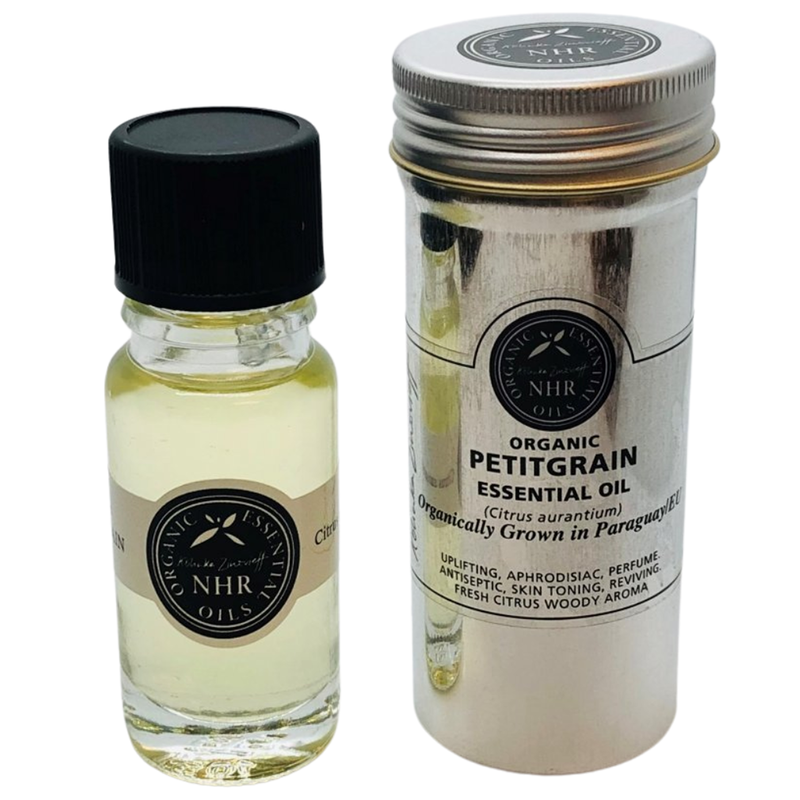 Organic Food Grade Petitgrain Oil 10ml (NHR Organic Oils)