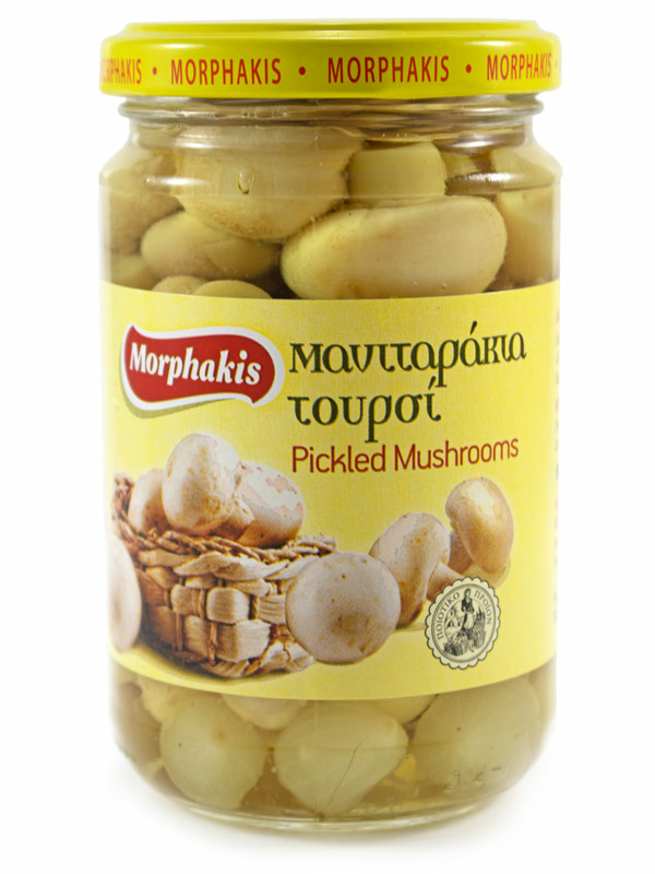 Pickled Mushrooms 270g (Morphakis)