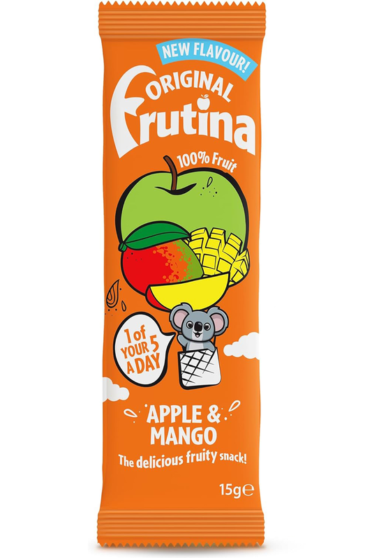 Real Fruit Snack Apple & Mango 15g (Frutina)