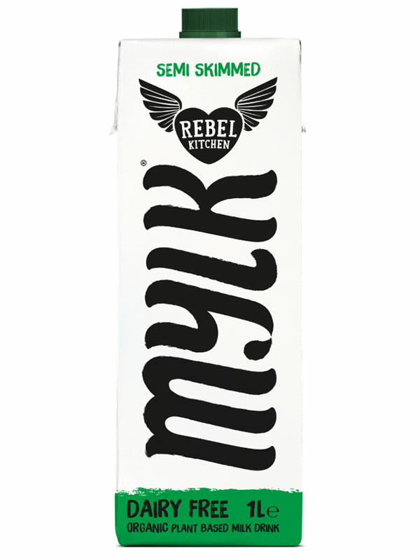 Dairy Free Semi Skimmed Mylk, Organic 1L (Rebel Kitchen)