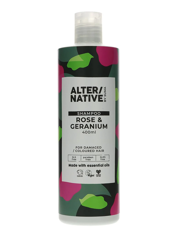 Rose and Geranium Shampoo 400ml (Alter/Native)