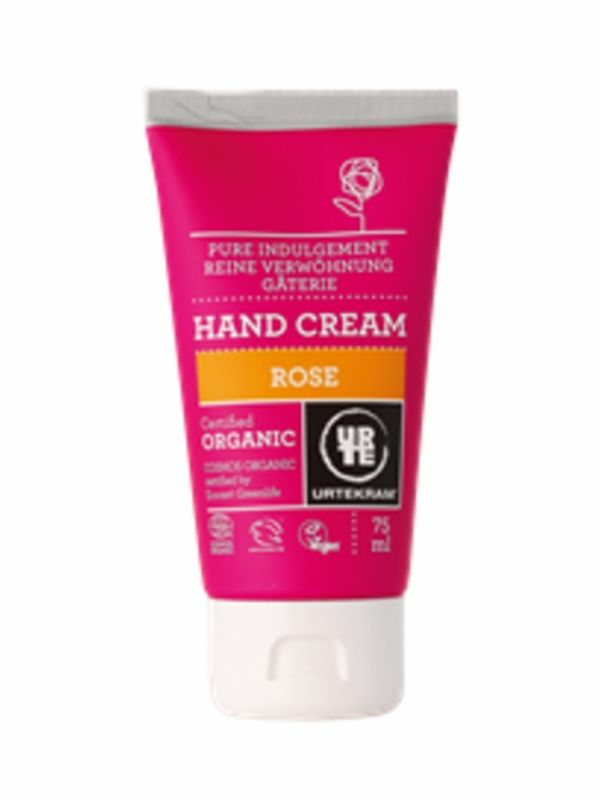 Rose Hand Cream, Organic 75ml (Urtekram)