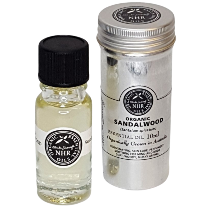 Organic Food Grade Sandalwood Spicatum Oil 2.5ml (NHR Organic Oils)