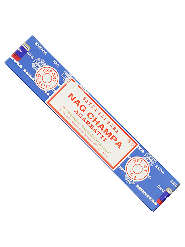 Satya Sai Nag Champa Incense 15g (Siesta Crafts)