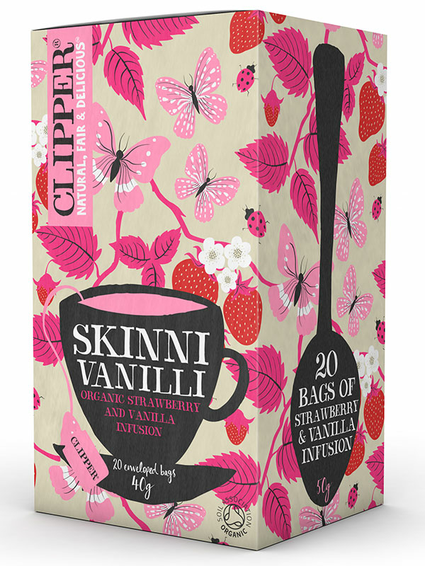 Skinni Vanilli Tea 20 Bags (Clipper)