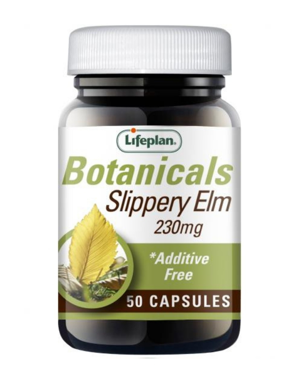 Slippery Elm 230mg 50 Vegcaps (Lifeplan)