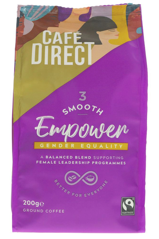 Smooth Roast Ground Coffee 227g (Cafedirect)