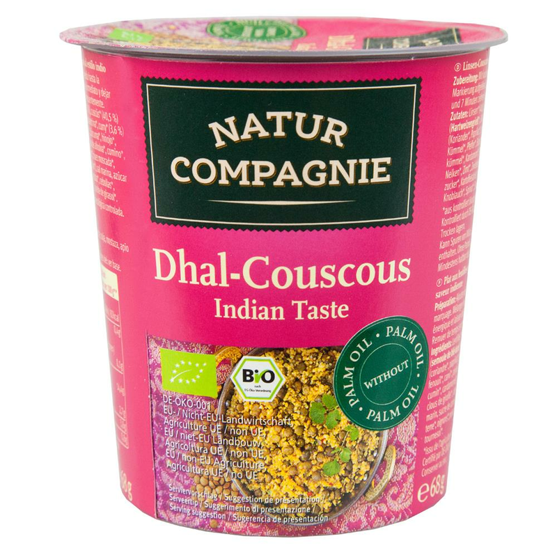 Snack Pot - Indian Dhal 68g, Organic (Granovita)