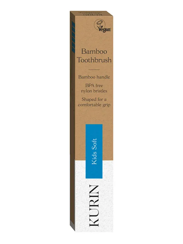 Soft BPA Free Bamboo Toothbrush (Kurin)