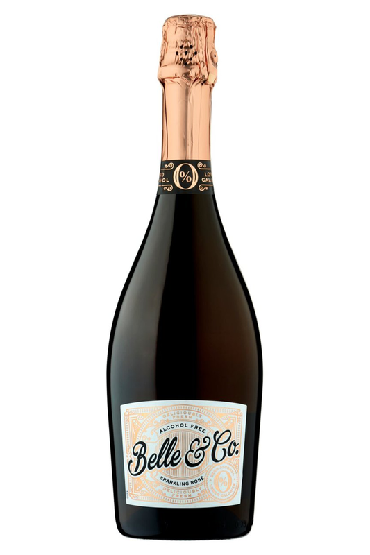 Alcohol Free Sparkling Rose 750ml (Belle & Co)