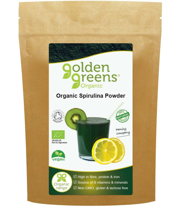 Spirulina Powder 200g, Organic (Greens Organic)