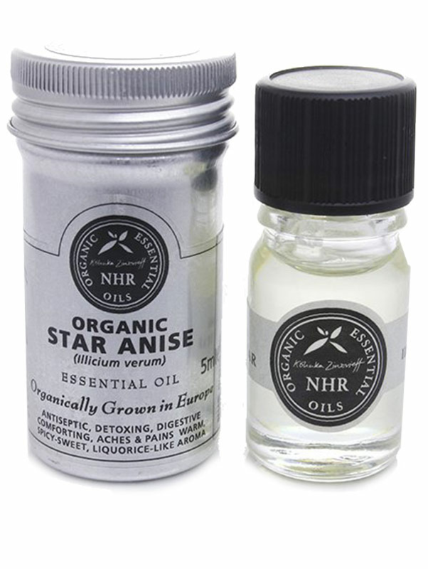 Organic Food Grade Star Anise Oil 5ml (NHR Organic Oils)