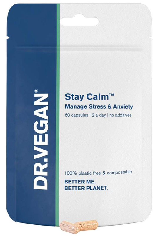 Stay Calm 60 Capsules (Dr Vegan)