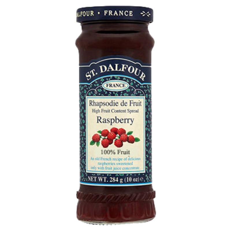 Raspberry Fruit Spread 284g (St Dalfour)