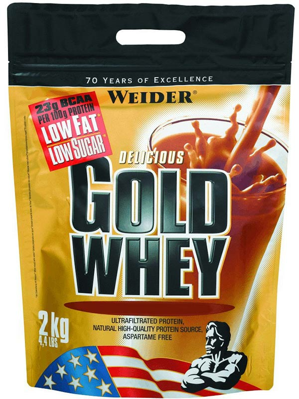 Strawberry Cream Gold Whey Protein Powder 2000g (Weider Nutrition)