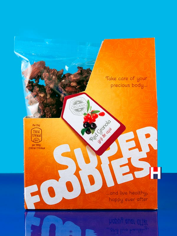 Goji & Acai Granola, Organic 200g (Superfoodies)