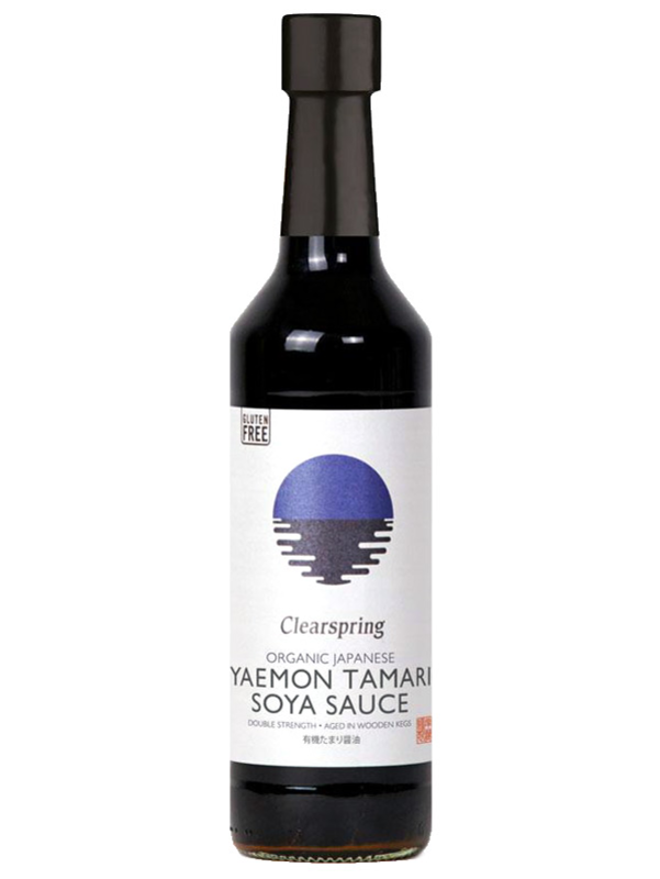 Organic Japanese Yaemon Tamari Soya Sauce 1L (Clearspring)