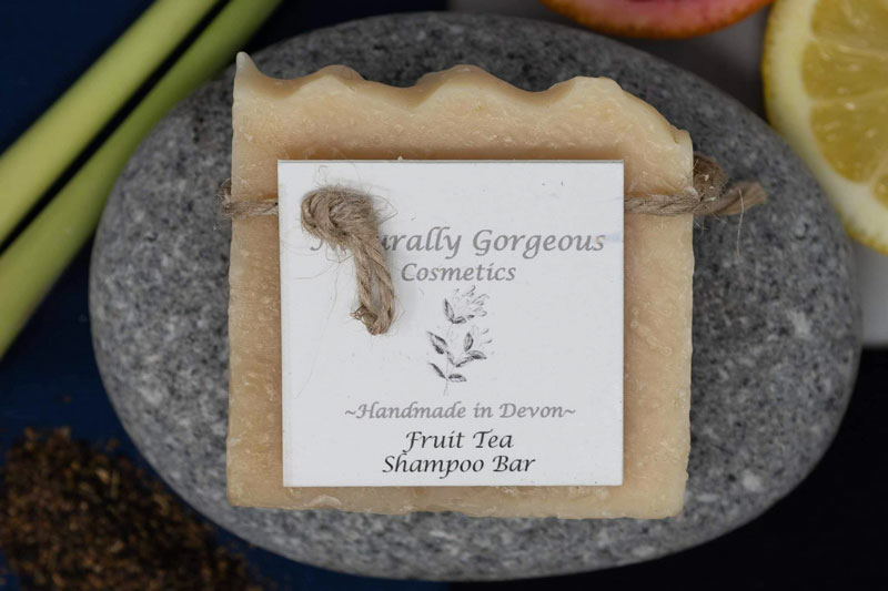 Fruit Tea, Lemongrass, Grapefruit & Tea Tree Shampoo Bar 100g (Naturally Gorgeous Cosmetics)