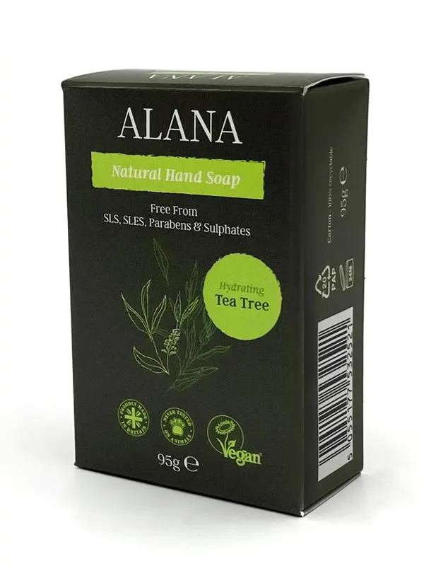 Tea Tree Hand Soap Bar 95g (Alana)