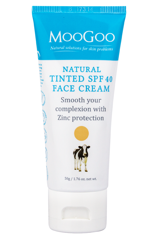 Tinted SPF 40 Face Cream 50g (MooGoo)