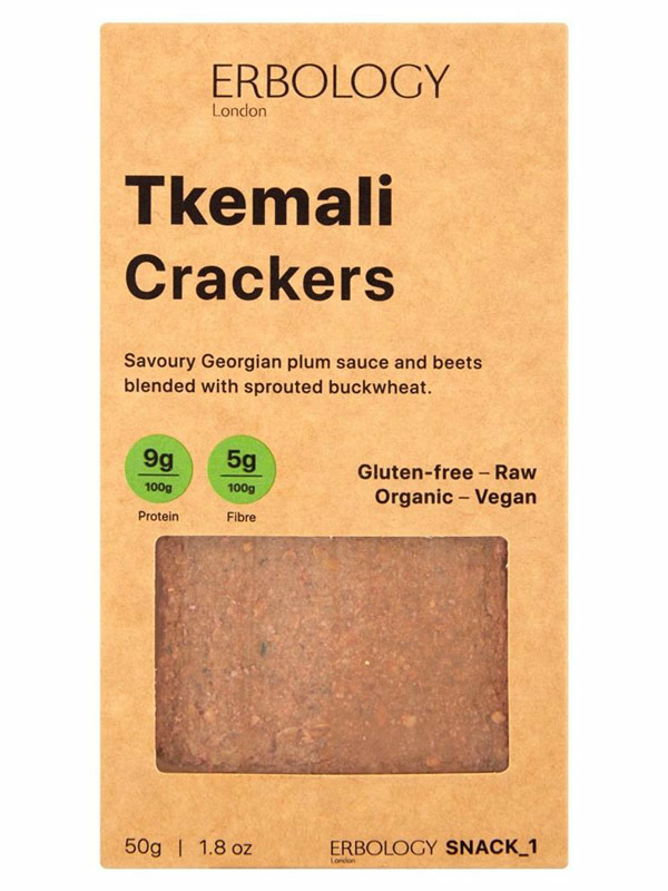 Tkemali Crackers, Organic 50g (Erbology)