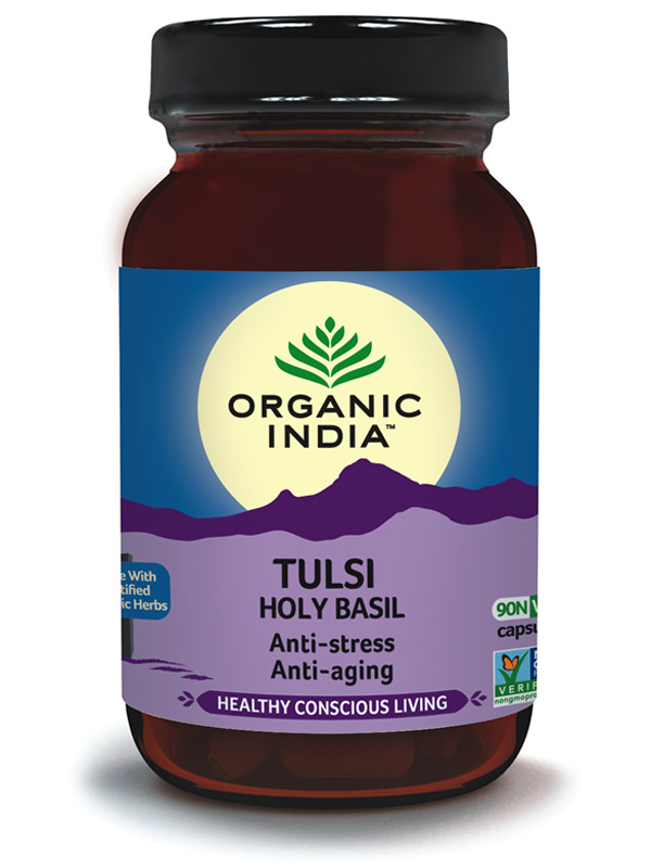 Tulsi (Holy Basil), Organic 90 Capsules (Organic India)